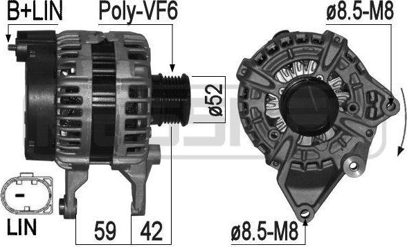 ERA 209563 - Alternatore autozon.pro