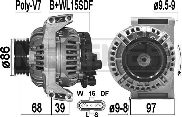 ERA 209504 - Alternatore autozon.pro