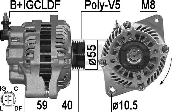 ERA 209500A - Alternatore autozon.pro