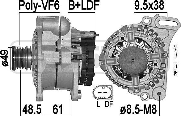 ERA 209502A - Alternatore autozon.pro