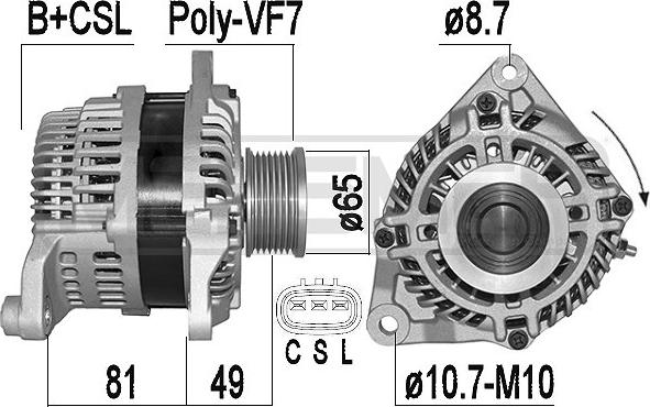 ERA 209519A - Alternatore autozon.pro