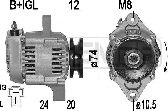 ERA 209513A - Alternatore autozon.pro