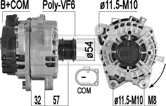 ERA 209589 - Alternatore autozon.pro