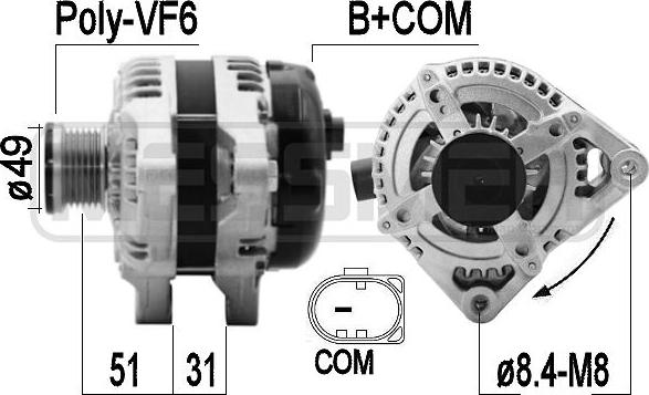 ERA 209586 - Alternatore autozon.pro