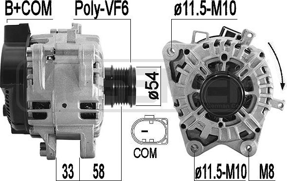 ERA 209588 - Alternatore autozon.pro