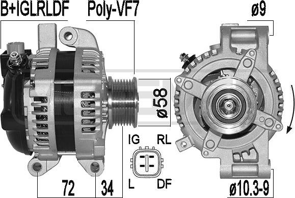 ERA 209534A - Alternatore autozon.pro