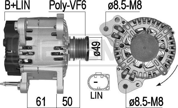 ERA 209536A - Alternatore autozon.pro