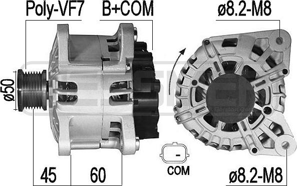 ERA 209524A - Alternatore autozon.pro