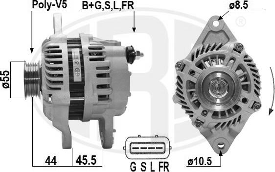 ERA 209644A - Alternatore autozon.pro