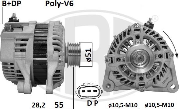 ERA 209647A - Alternatore autozon.pro