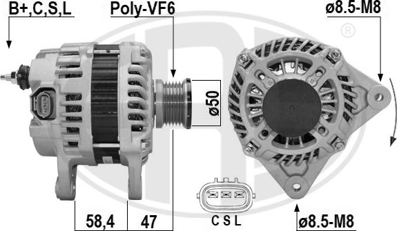 ERA 209655A - Alternatore autozon.pro