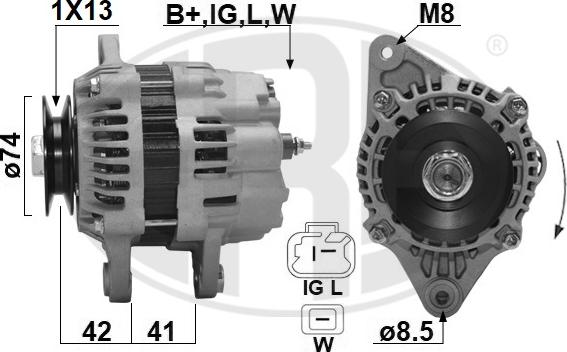 ERA 209651A - Alternatore autozon.pro