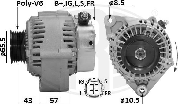 ERA 209663A - Alternatore autozon.pro