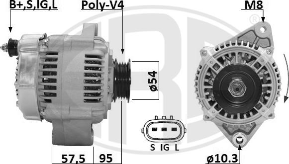 ERA 209662A - Alternatore autozon.pro