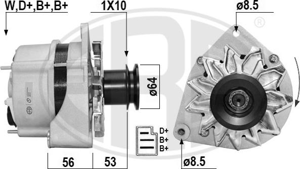 ERA 209667A - Alternatore autozon.pro