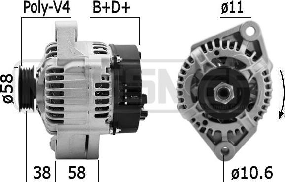 ERA 209608A - Alternatore autozon.pro