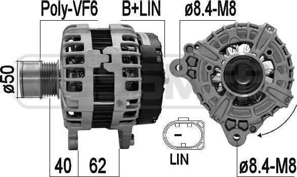 ERA 209614A - Alternatore autozon.pro