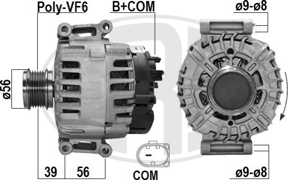 ERA 209631 - Alternatore autozon.pro