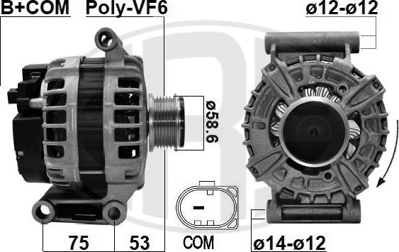 ERA 209624 - Alternatore autozon.pro