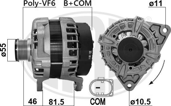 ERA 209625 - Alternatore autozon.pro