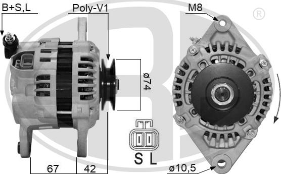 ERA 209621A - Alternatore autozon.pro