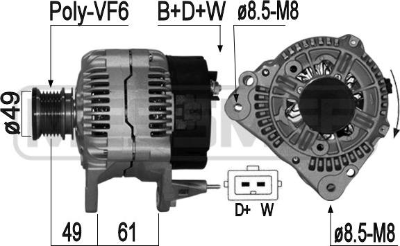 ERA 209095A - Alternatore autozon.pro