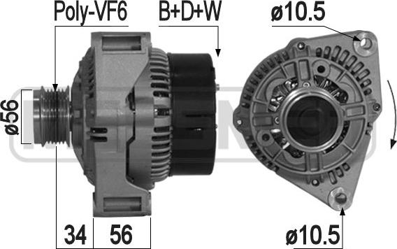 ERA 209040A - Alternatore autozon.pro