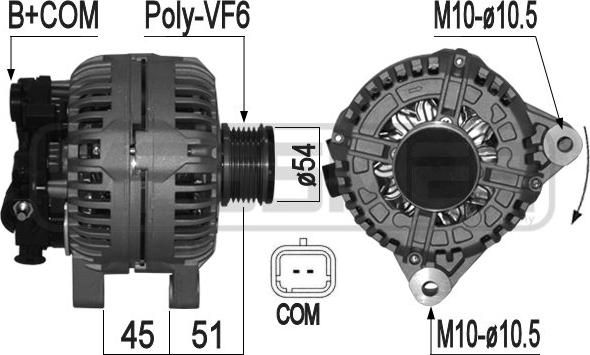 ERA 209059 - Alternatore autozon.pro