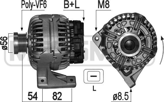 ERA 209055 - Alternatore autozon.pro