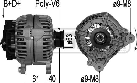 ERA 209069 - Alternatore autozon.pro