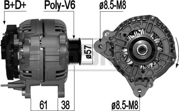 ERA 209065A - Alternatore autozon.pro