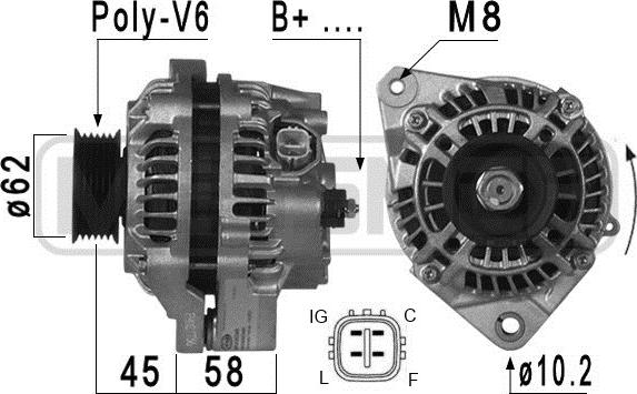 ERA 209008A - Alternatore autozon.pro