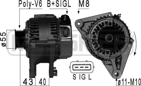 ERA 209003A - Alternatore autozon.pro