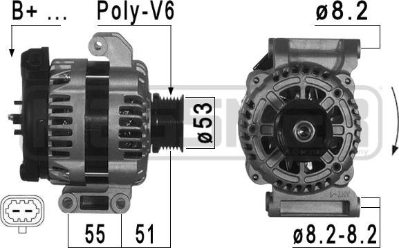 ERA 209011 - Alternatore autozon.pro