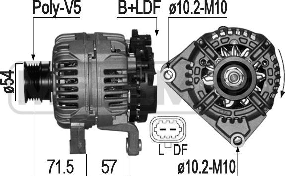 ERA 209081 - Alternatore autozon.pro