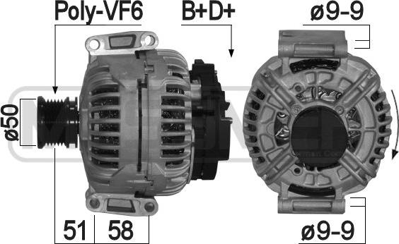 ERA 209087A - Alternatore autozon.pro