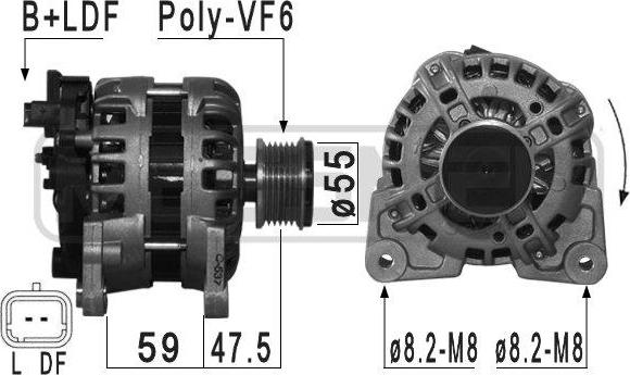 ERA 209035A - Alternatore autozon.pro