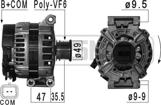 ERA 209031 - Alternatore autozon.pro