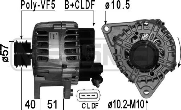 ERA 209026 - Alternatore autozon.pro