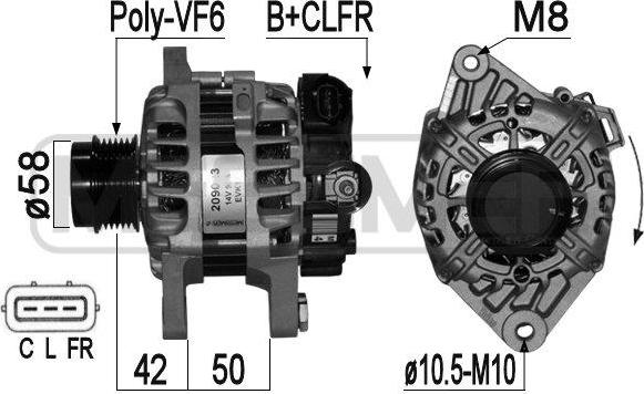 ERA 209023A - Alternatore autozon.pro