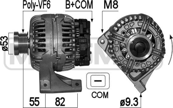 ERA 209074A - Alternatore autozon.pro