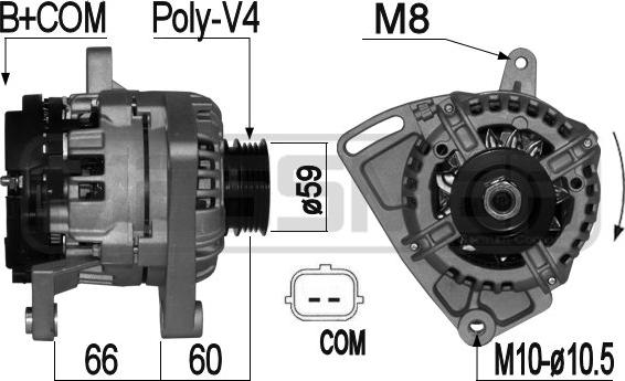 ERA 209075 - Alternatore autozon.pro