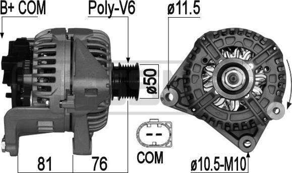 ERA 209070 - Alternatore autozon.pro