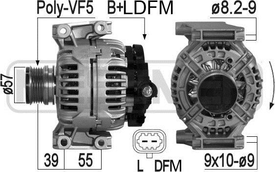 ERA 209078A - Alternatore autozon.pro