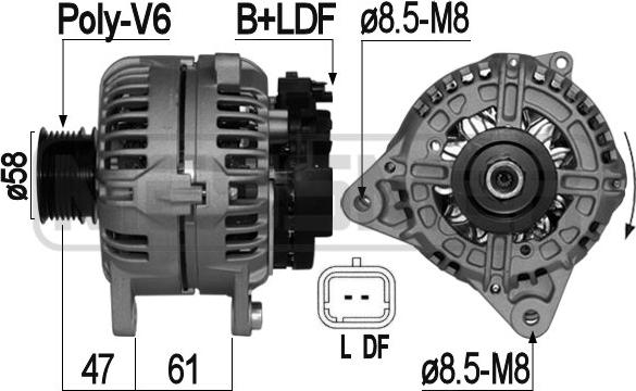 ERA 209072A - Alternatore autozon.pro