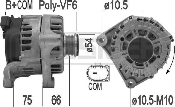 ERA 209149 - Alternatore autozon.pro