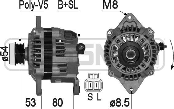 ERA 209140A - Alternatore autozon.pro