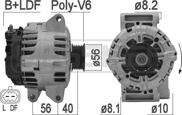 ERA 209147 - Alternatore autozon.pro