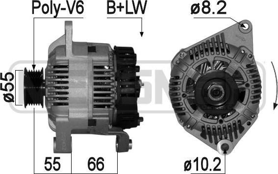 ERA 209156A - Alternatore autozon.pro