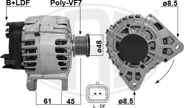 ERA 209150A - Alternatore autozon.pro